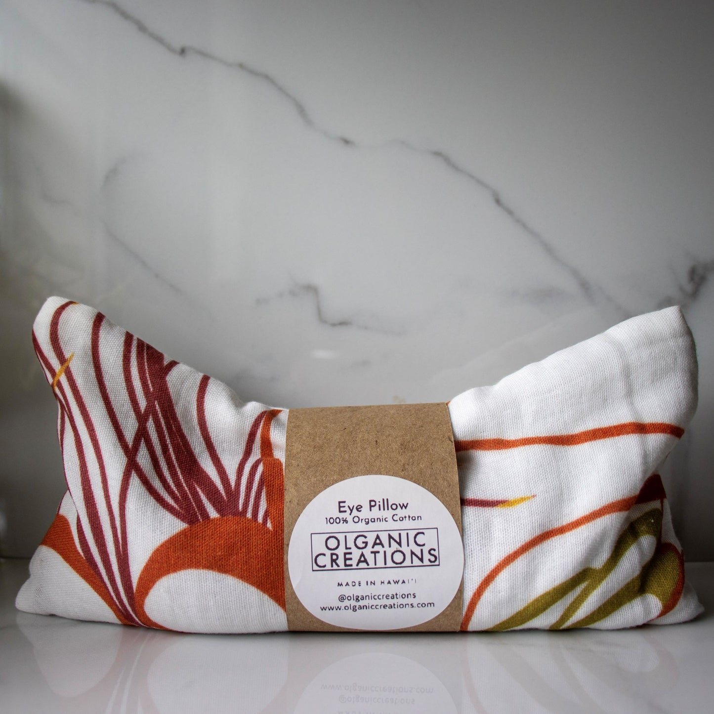 Eye Pillow w/ Organic Lavender Buds - Organic Cotton
