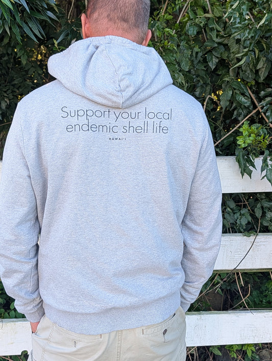 'Opihi - Organic French Terry Pullover Hoodie