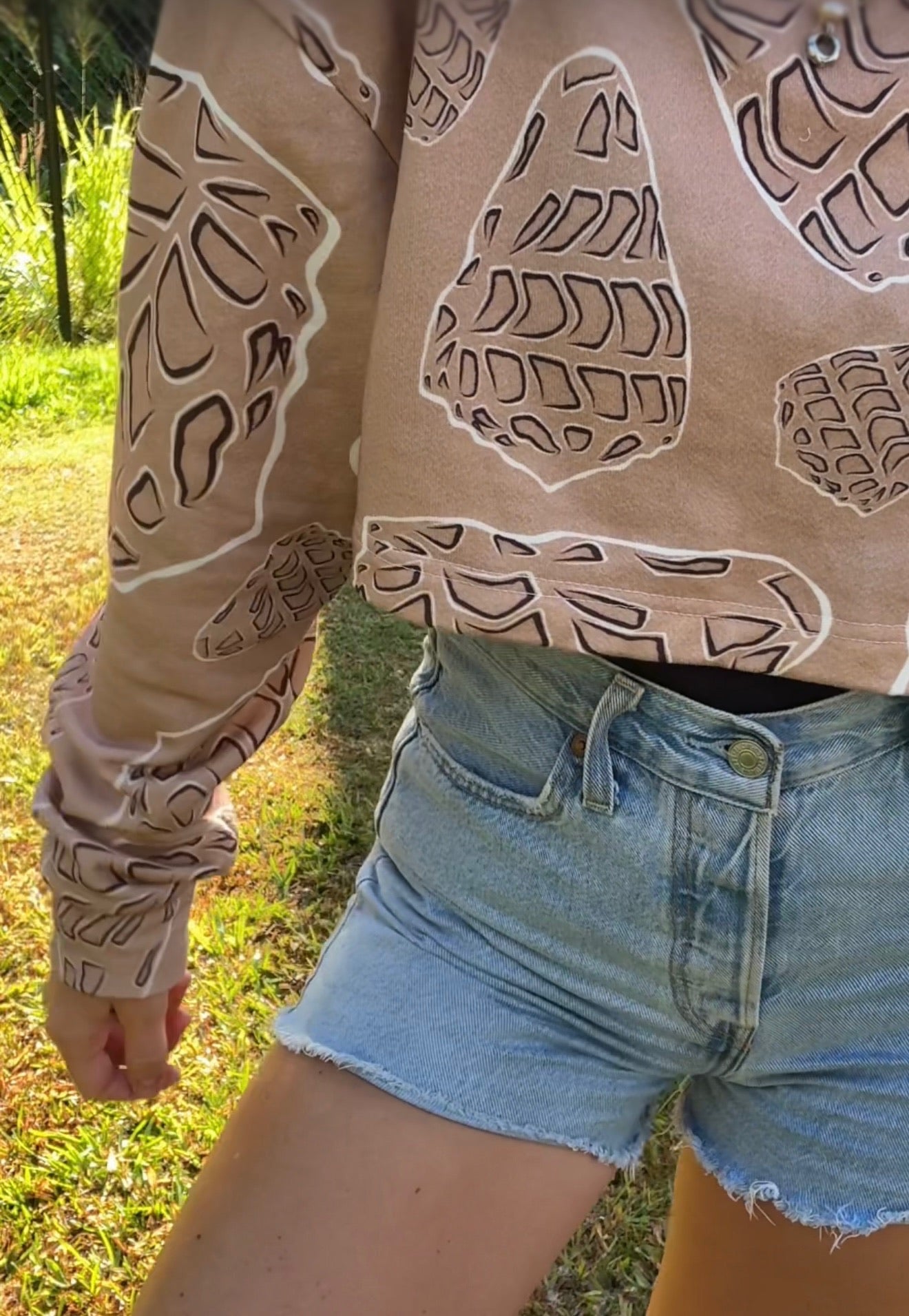 Club Cropped Sweatshirt