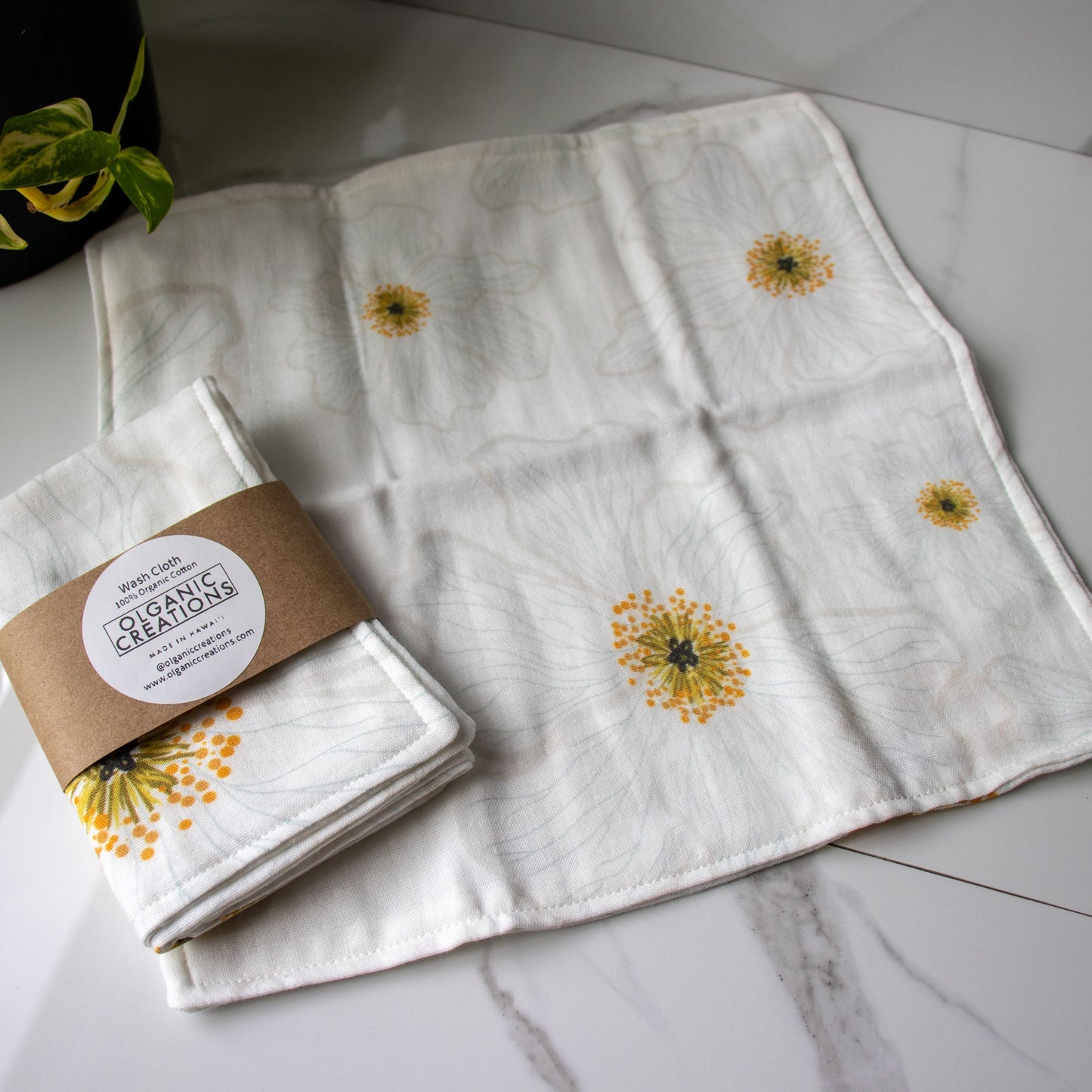 Wash Cloth - 100% Organic Cotton