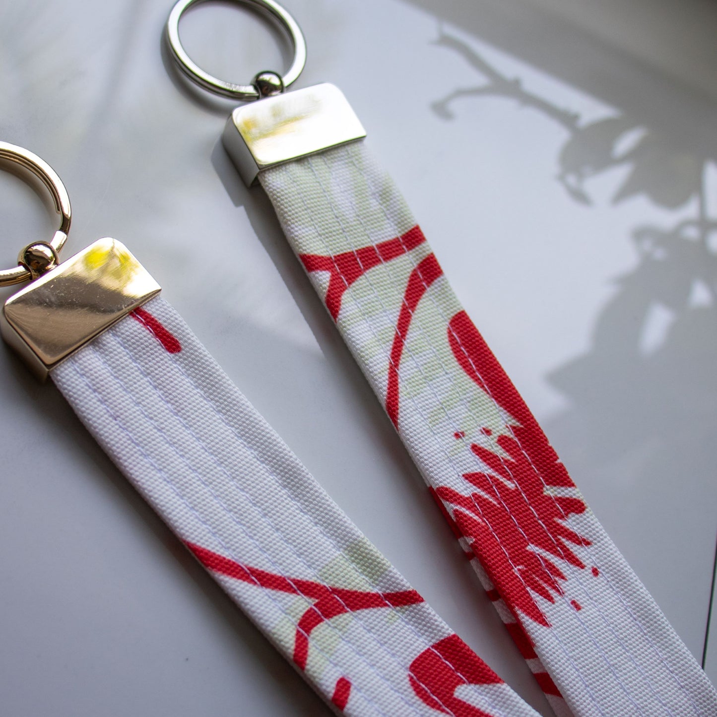 Wristlet Keychain - Sailcloth Canvas