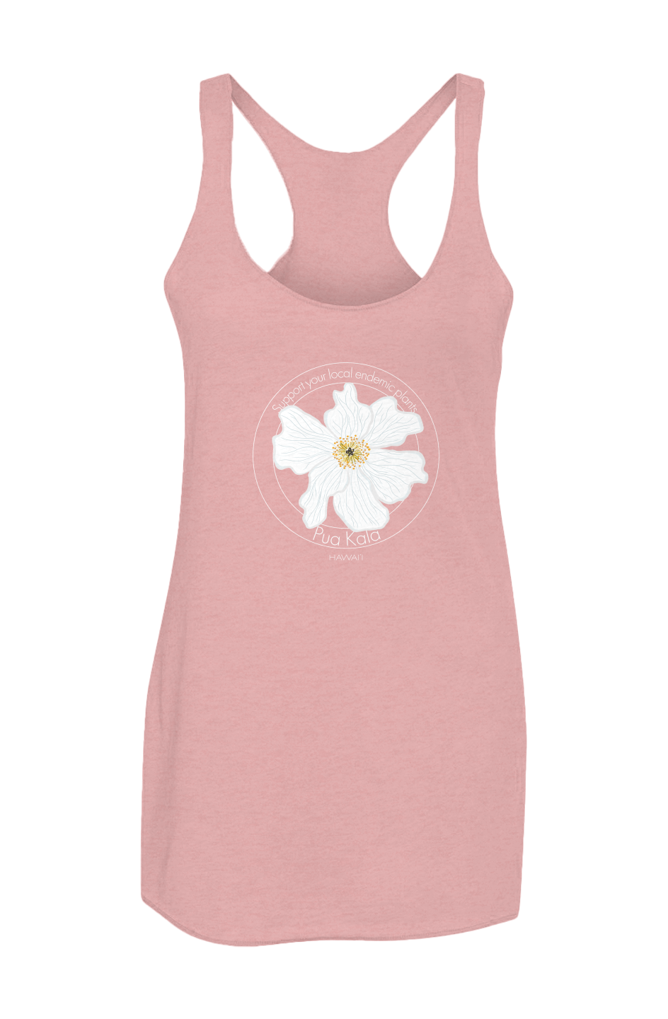 pua kala Women s Triblend Racerback Tank