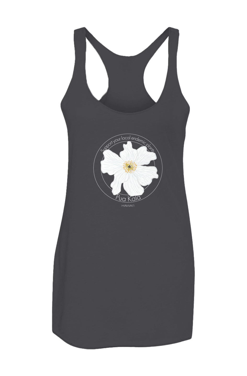 pua kala Women s Triblend Racerback Tank
