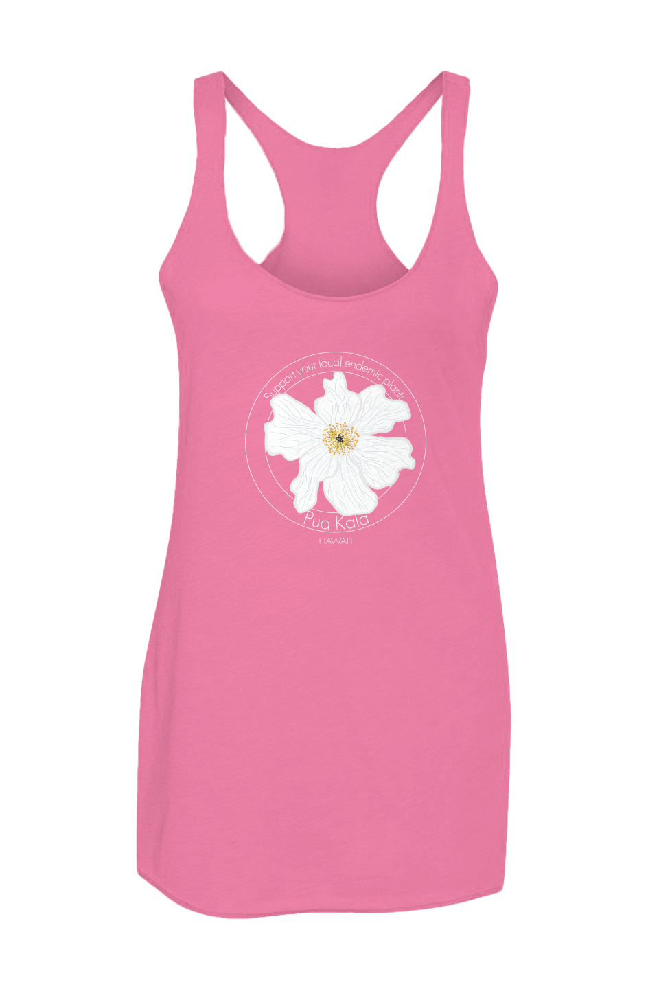 pua kala Women s Triblend Racerback Tank