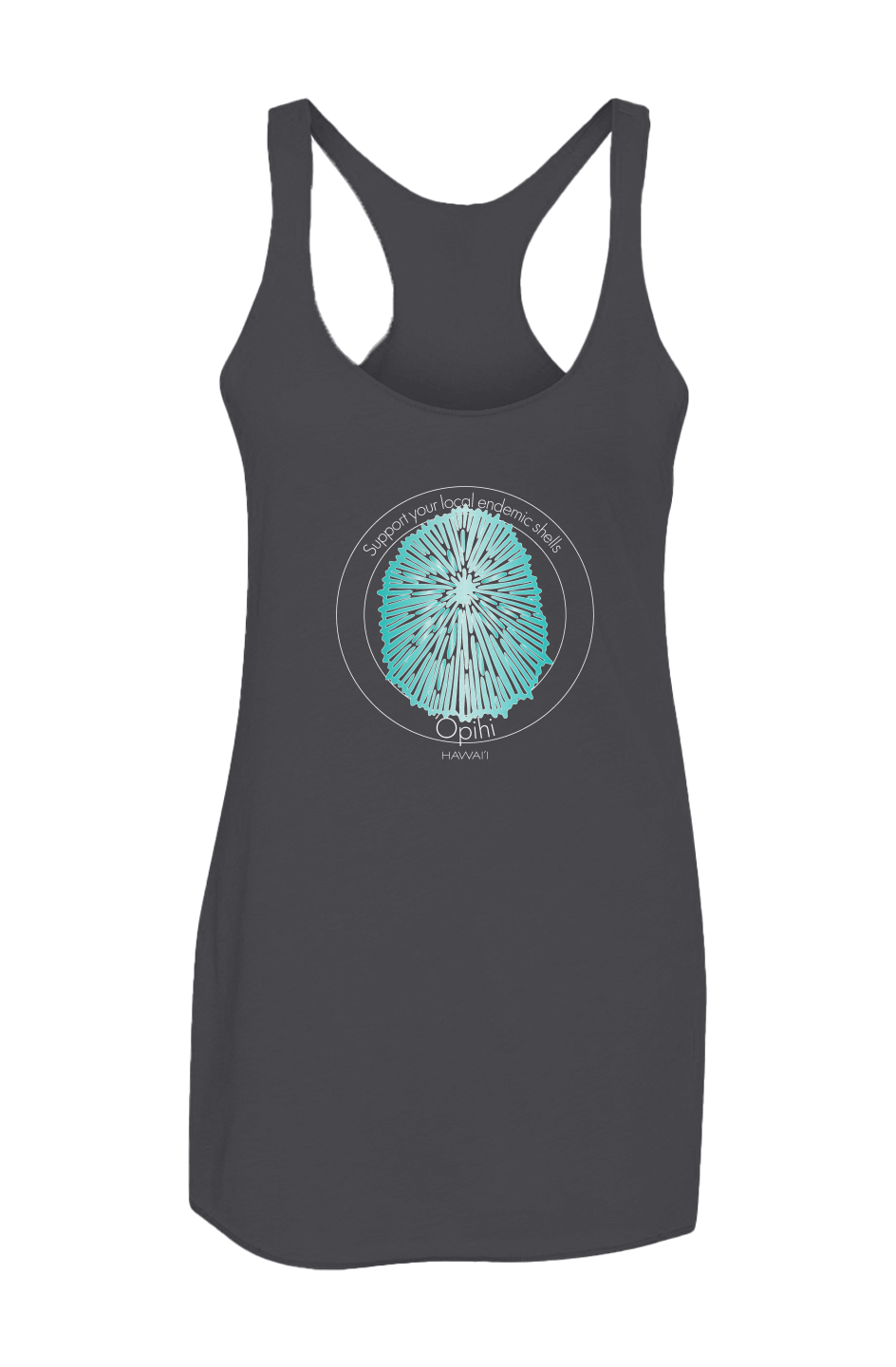 opihi Women s Triblend Racerback Tank