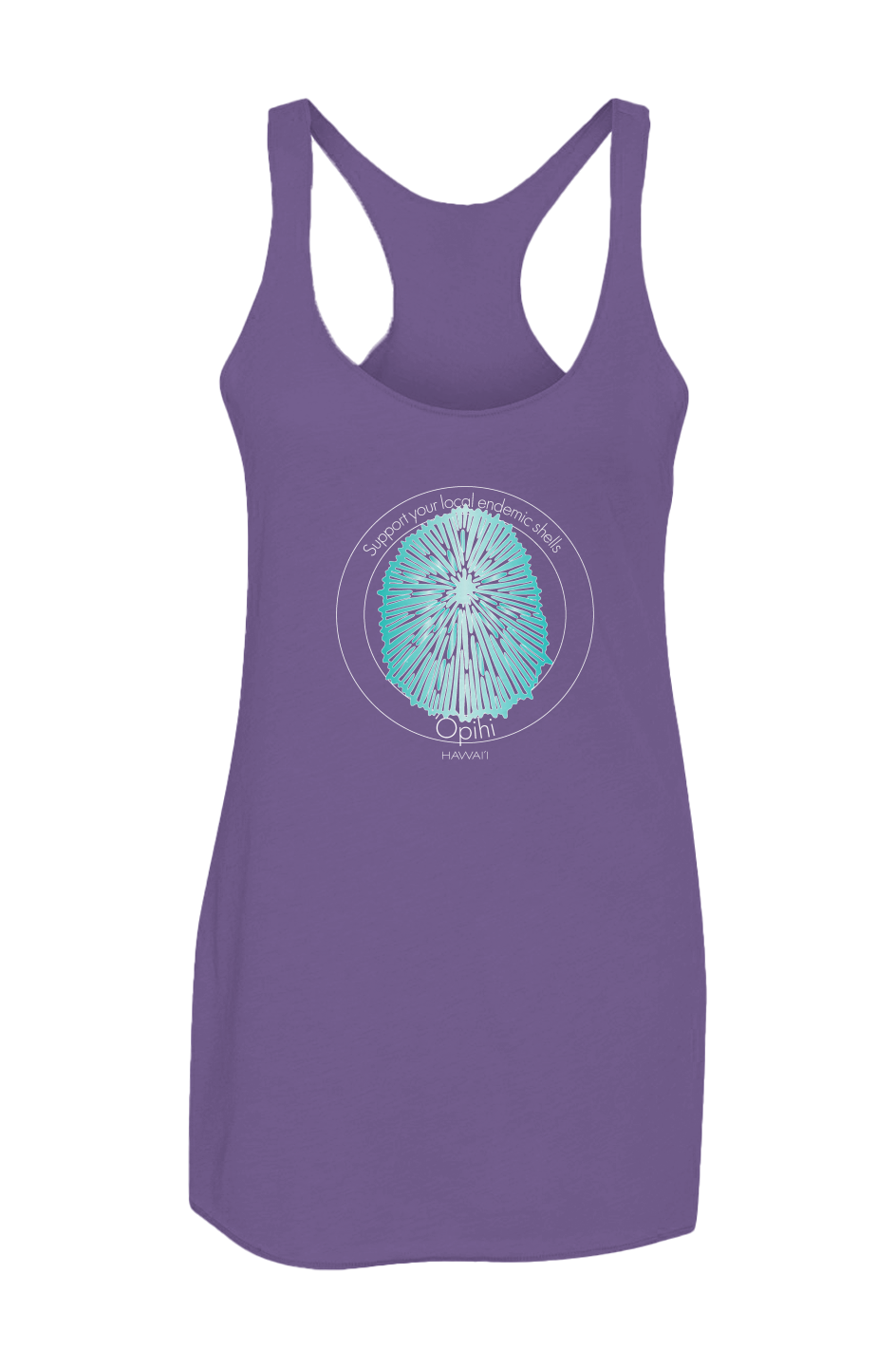 opihi Women s Triblend Racerback Tank