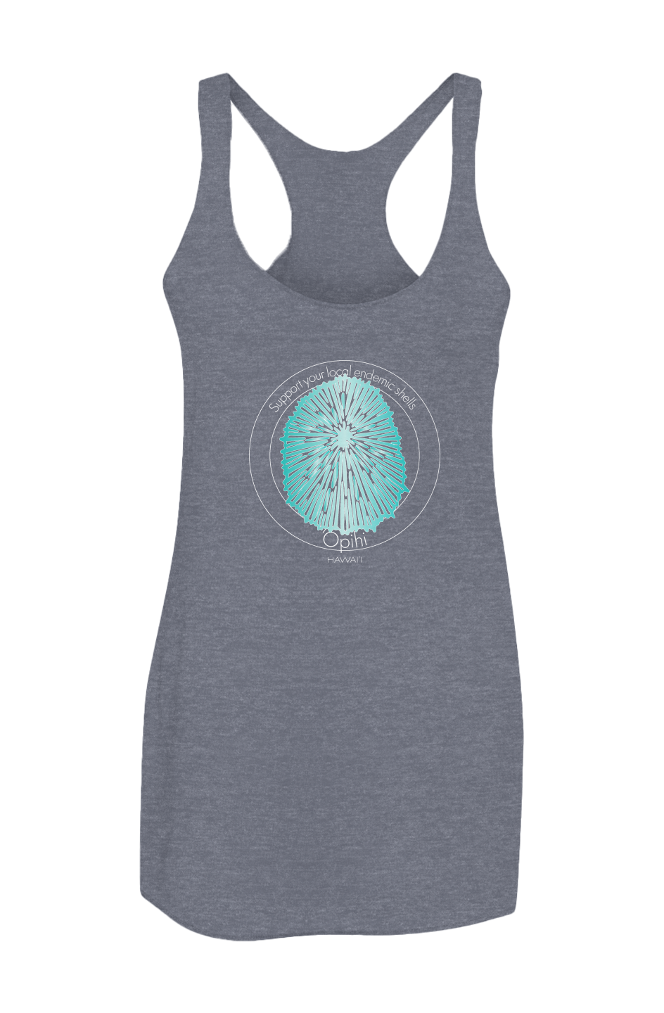opihi Women s Triblend Racerback Tank