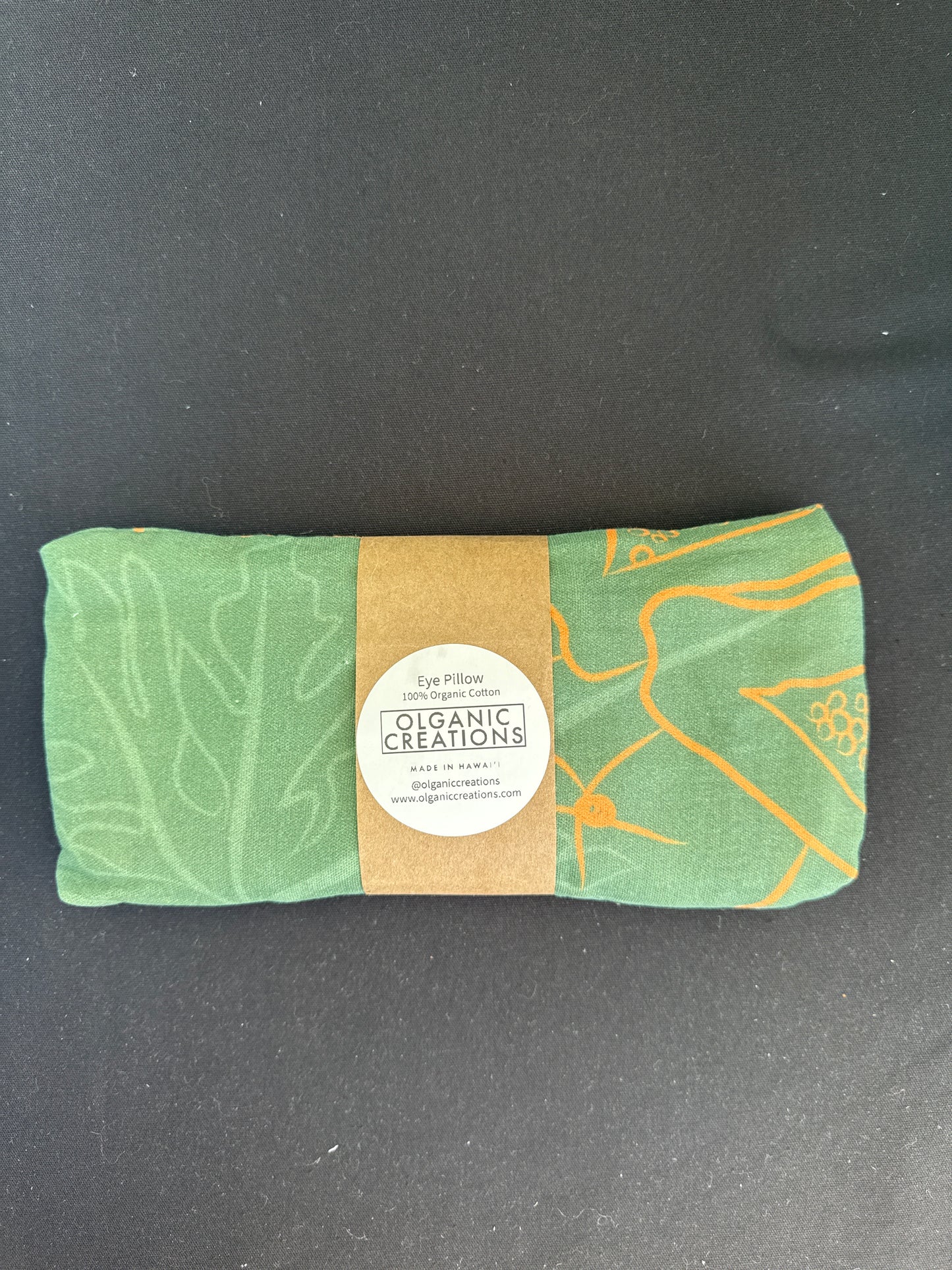 Eye Pillow w/ Organic Lavender Buds - Organic Cotton